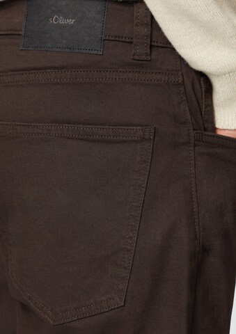 s.Oliver Regular Broek in Bruin