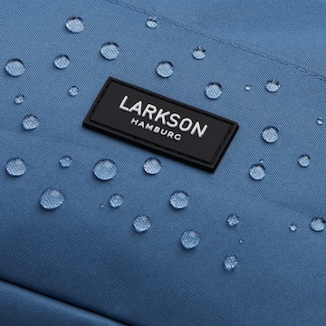 LARKSON Ryggsäck 'No 3' i blå: framsida