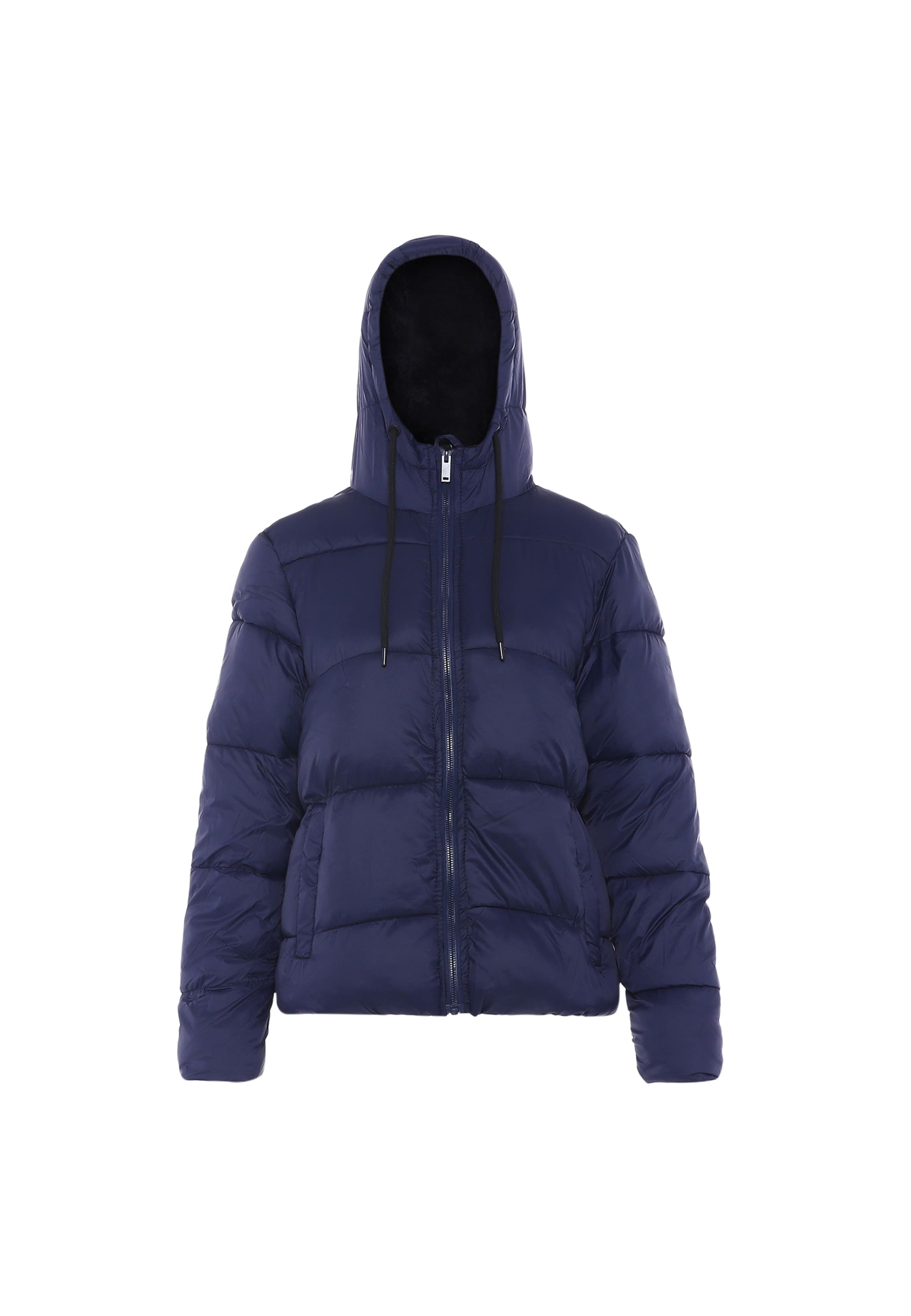 NALLY Winterjas in Blauw: voorkant