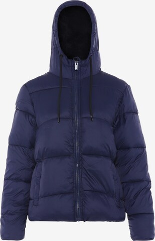 NALLY Winterjas in Blauw: voorkant