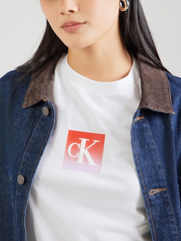 Calvin Klein Jeans Póló 'CLASSIC' - fehér