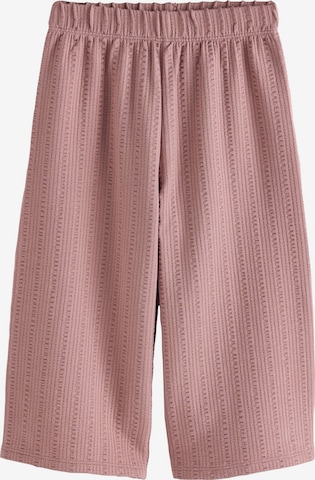 Next Wide Leg Housut värissä ruskea: etupuoli