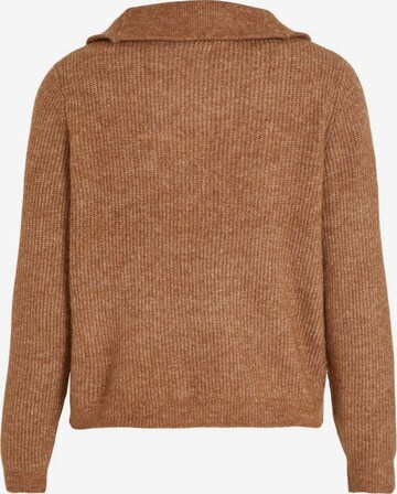 VILA Sweater 'Mathilda' in Brown