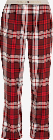 TOMMY HILFIGER Pajama Pants in Red: front