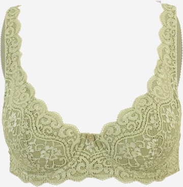 TRIUMPH Triangel BHs 'Amourette' in Grün: Vorderseite