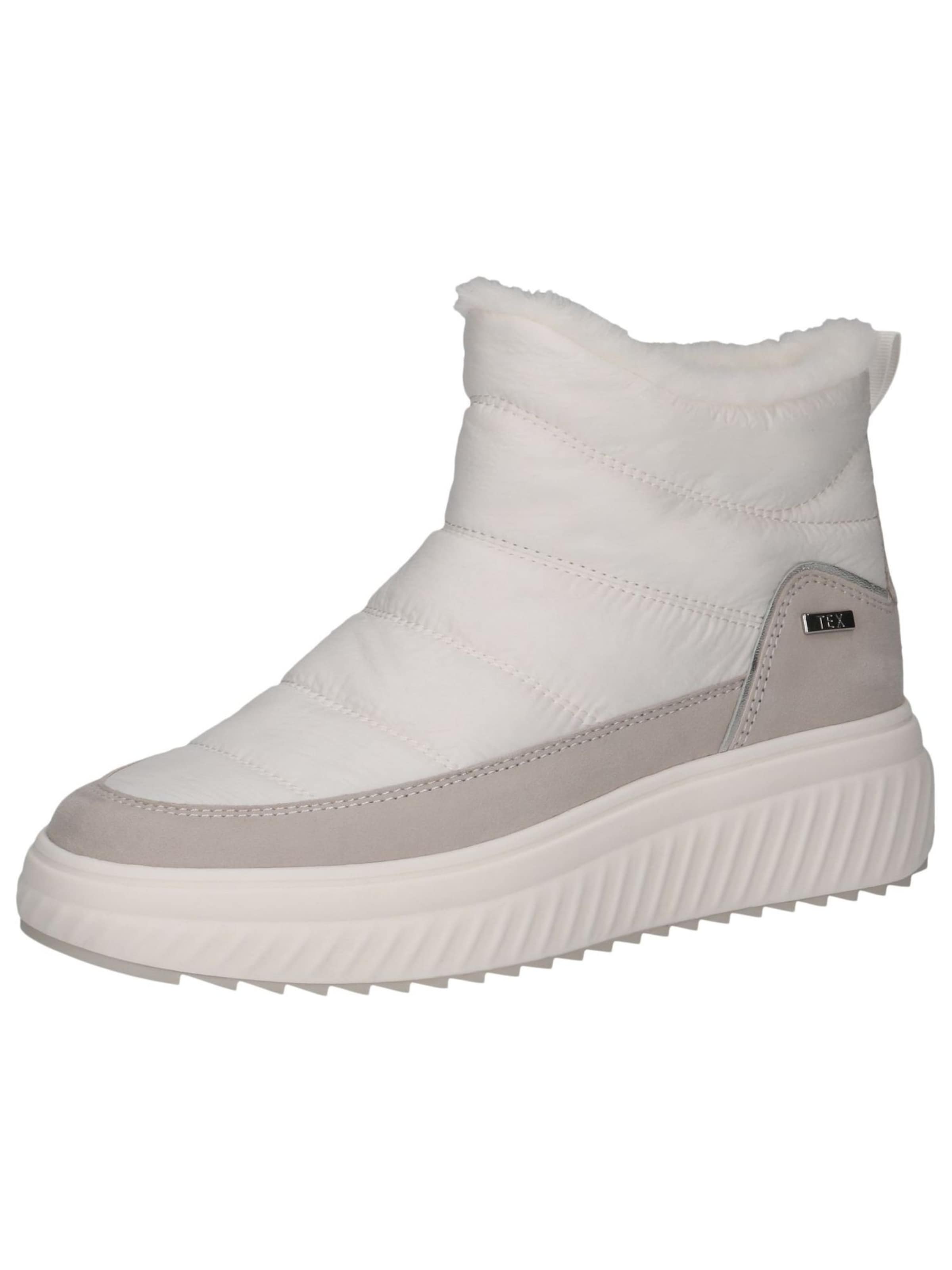 Après-ski CAPRICE en blanc : devant