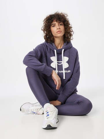 UNDER ARMOUR Sportovní mikina – šedá