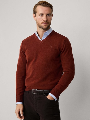 Hackett London Pullover in Braun