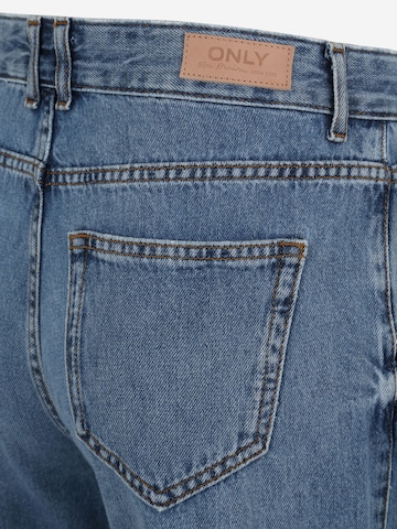 Only Petite Tapered Jeans 'TROY' i blå