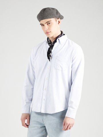 AÉROPOSTALE Regular Fit Hemd in Blau: Vorderseite