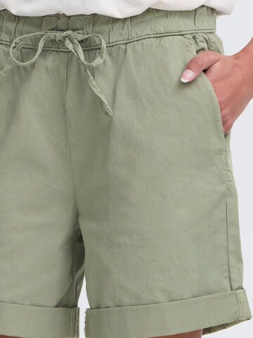 Oxmo - Loosefit Pantalón chino 'Chanel' en verde