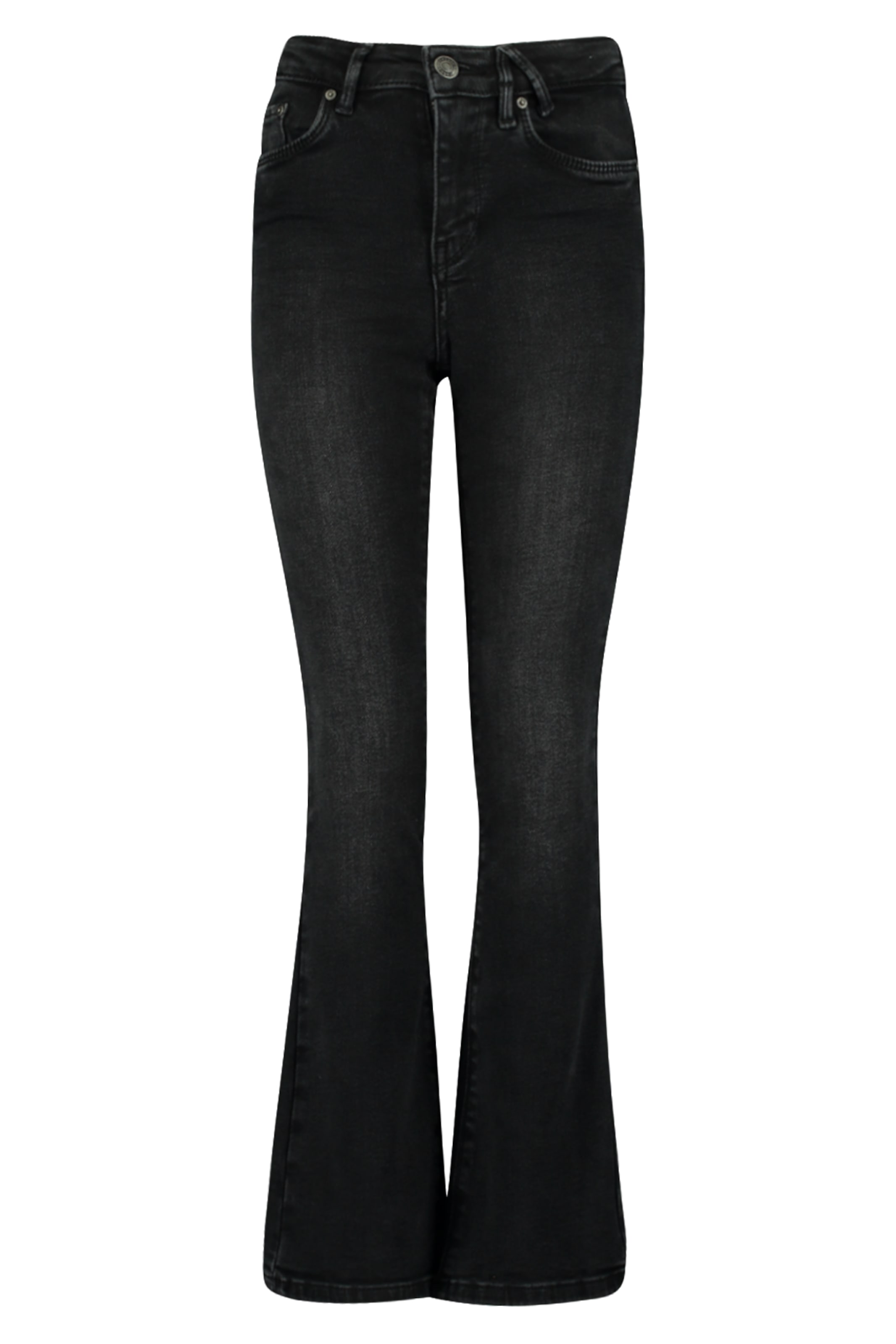 évasé Jean America Today en noir : devant