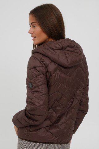 Fransa Between-season jacket 'BAPADDING' in Brown