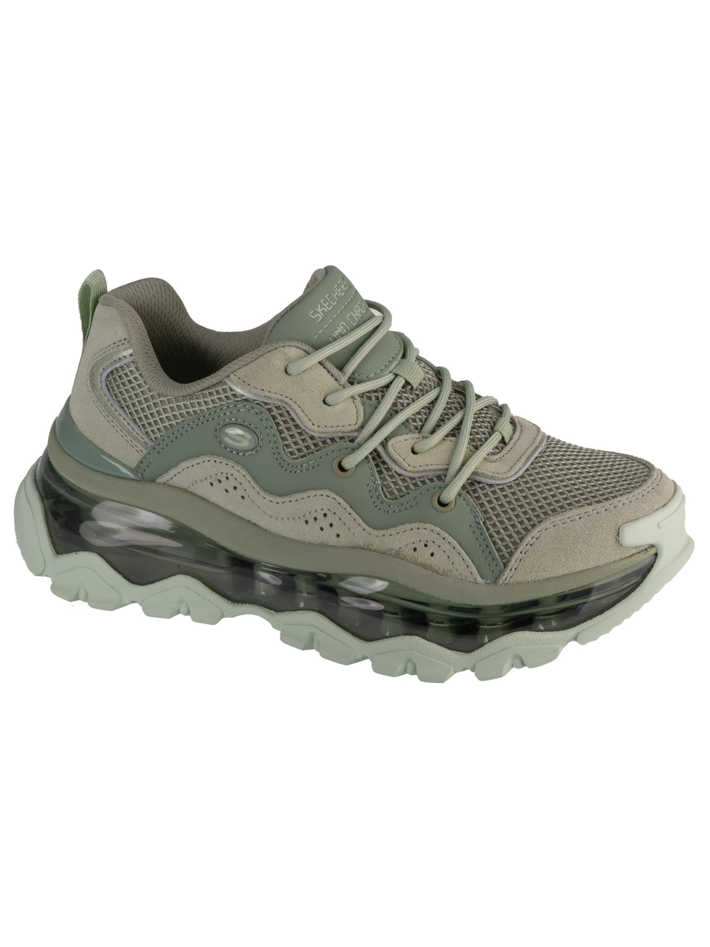 SKECHERS Sneaker low 'Uno Chaos'‌‌‌‌‌‌‌‌‌‌ in Grün: Vorderseite