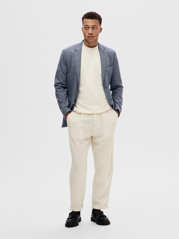 Loosefit Pantaloni con pieghe di SELECTED HOMME in beige