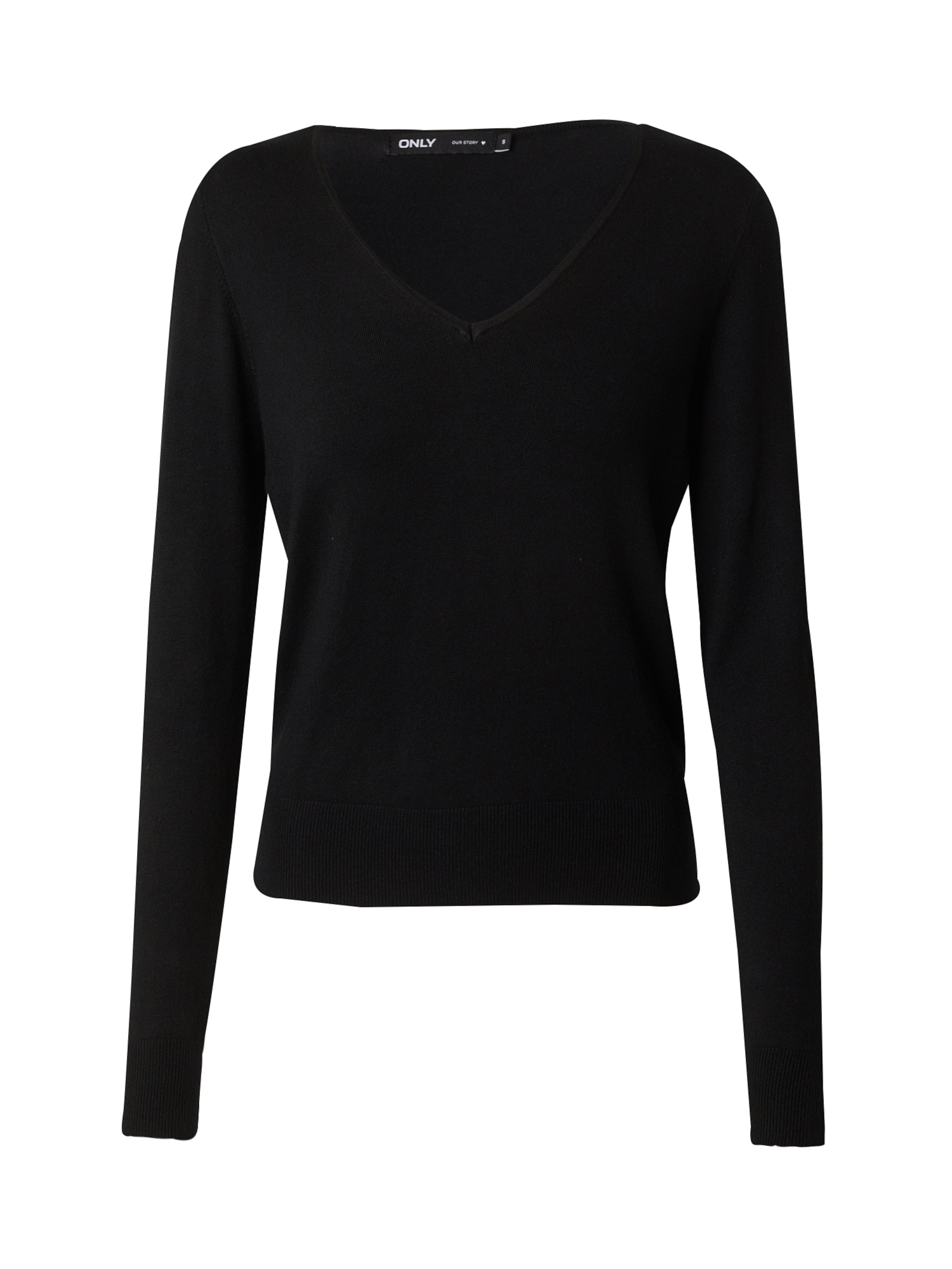 Pullover 'ONLVENICE' di ONLY in nero: frontale