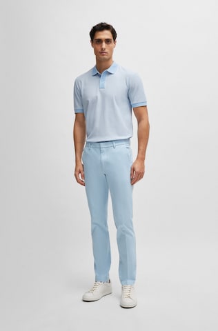 BOSS Slim fit Pants 'Kaito' in Blue