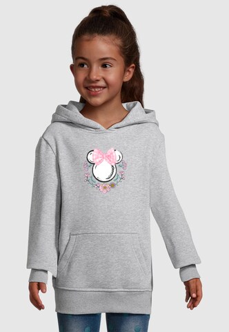Sweat 'Minnie Mouse - Flowers' ABSOLUTE CULT en gris : devant