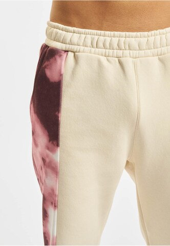 Thug Life Tapered Broek in Beige