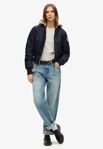 Superdry Tussenjas in Blauw