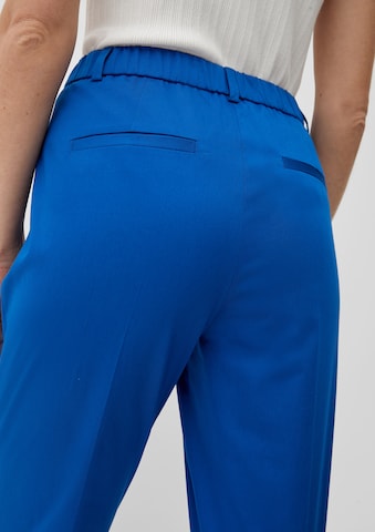 s.Oliver BLACK LABELregular Chino hlače - plava boja