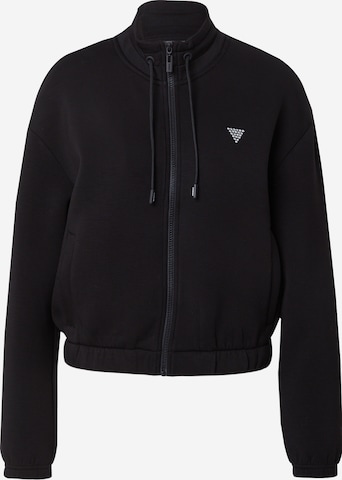 Veste de survêtement 'Cecilia' GUESS en noir : devant