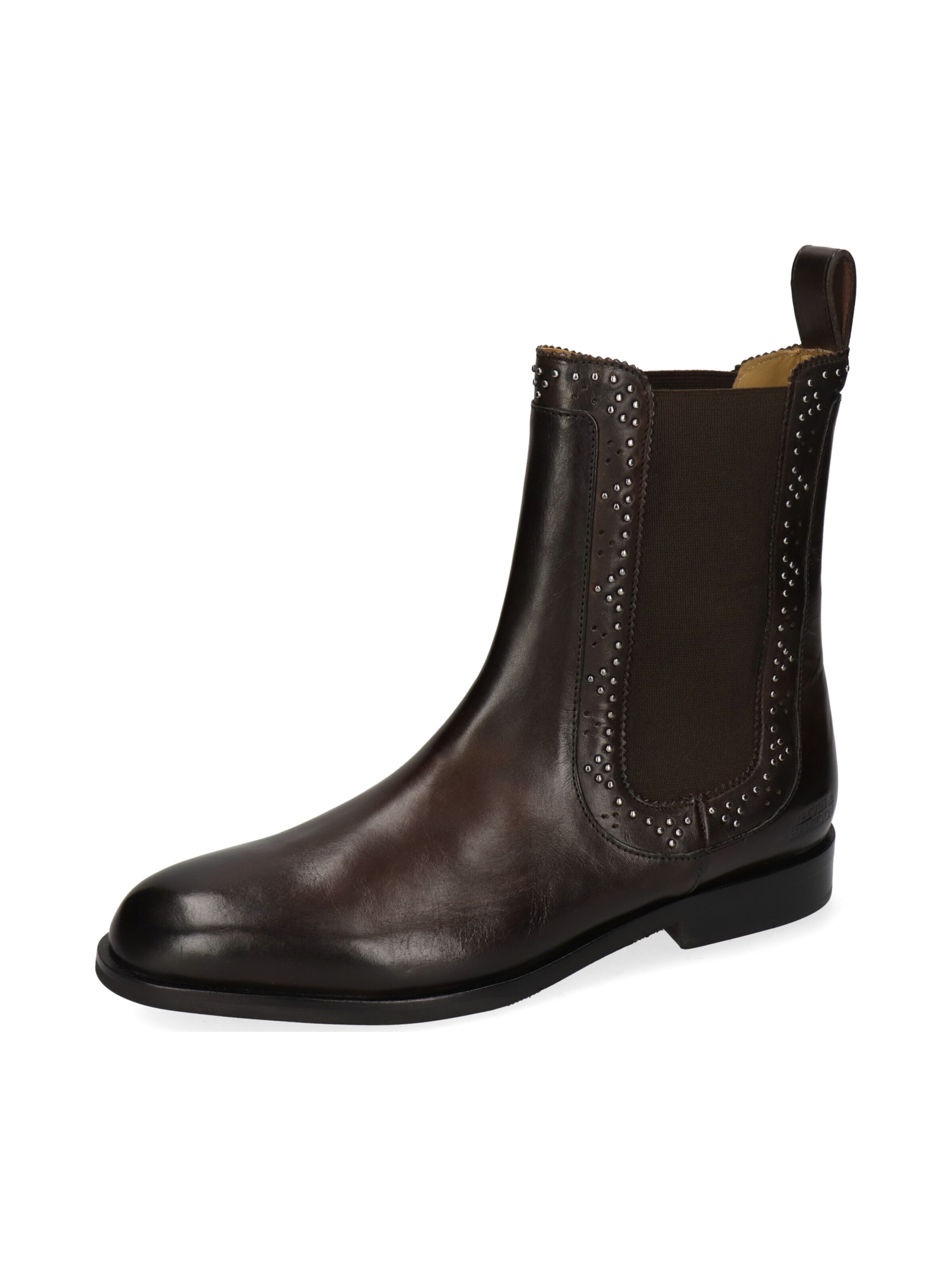 MELVIN & HAMILTON Chelsea Boots 'Susan 106' in Brown: front