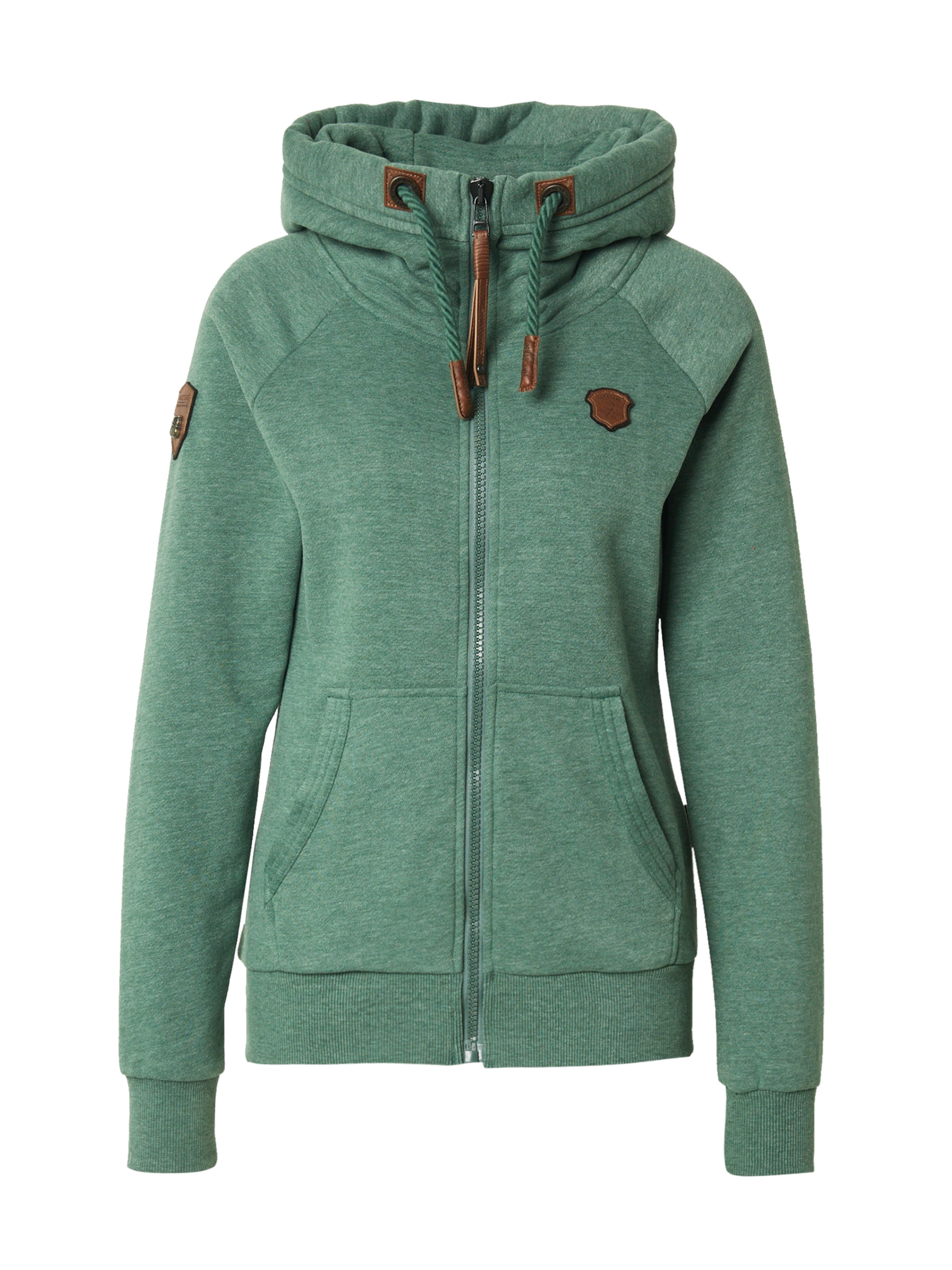 naketano Sweat jacket in Green: front
