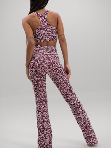Bustier Soutien-gorge de sport 'Racerback' Hey Honey en rose