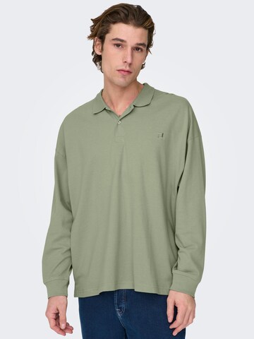 Only & Sons - Camisa em verde