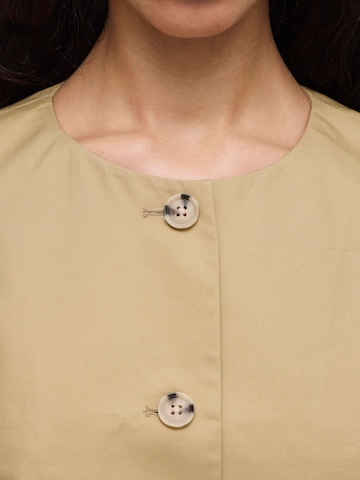 ROUGE EDIT Suit vest in Beige