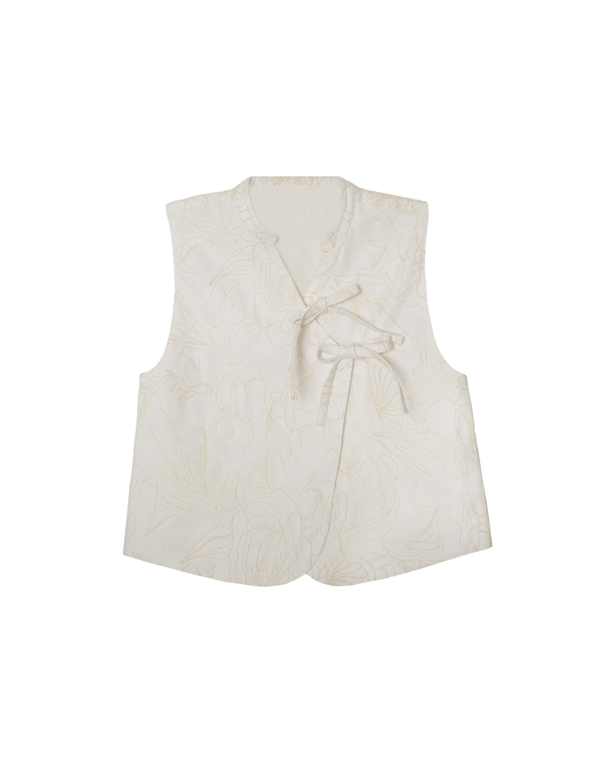 THE-ARE - Blusa en blanco: frente