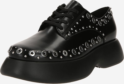 3.1 Phillip Lim Lace-up shoe 'MERCER' in Black / Silver, Item view