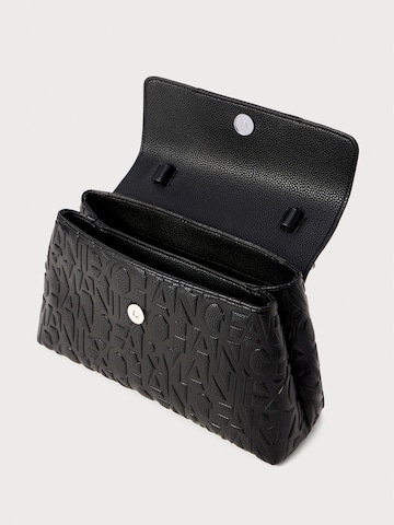 ARMANI EXCHANGE Kézitáska 'LIZ PEBBLE' - fekete