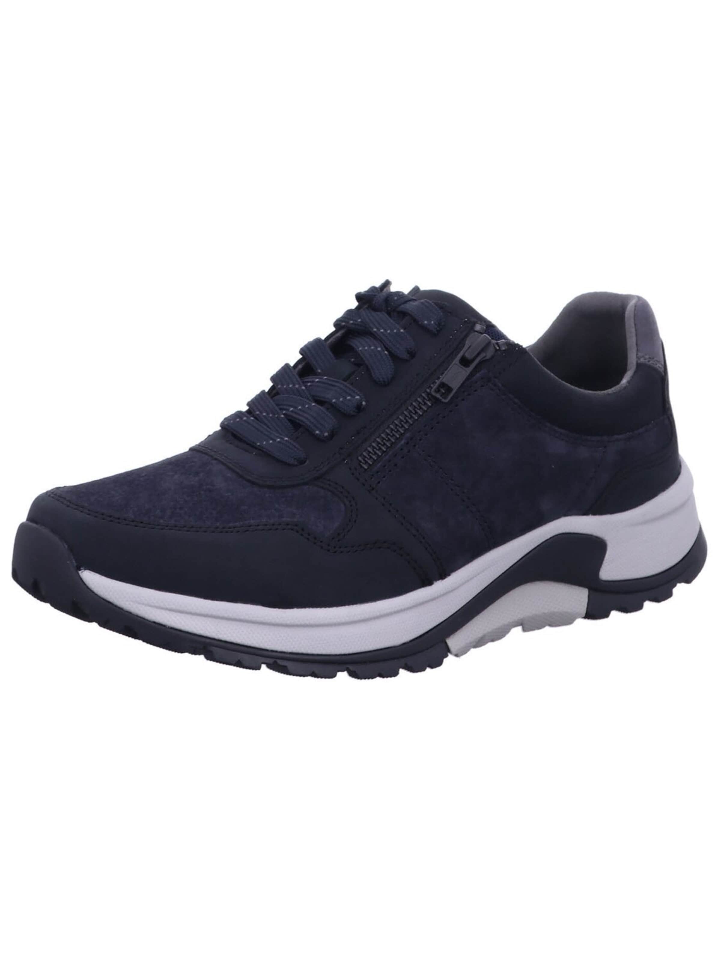 Pius Gabor Sneakers 'Komfort Schnürschuh Herren 8000.22 01 Echtleder in blau' in Blue: front