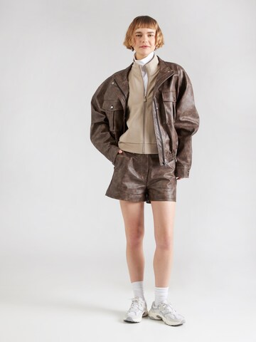 EA7 Emporio Armani Jopa na zadrgo | siva barva