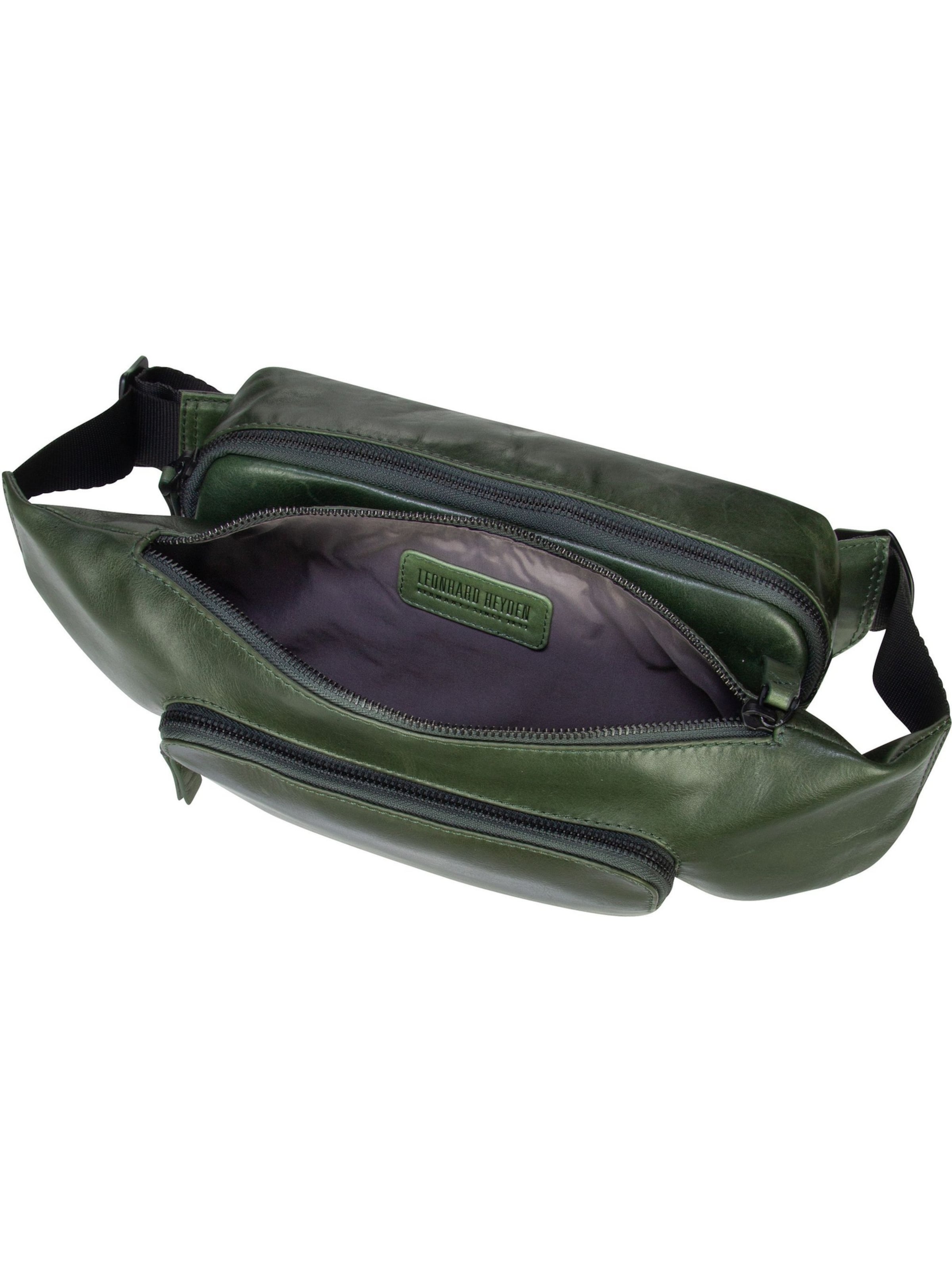 LEONHARD HEYDEN Fanny Pack 'Porto' in Green