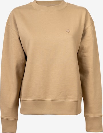 GANT Sweatshirt in Beige: front