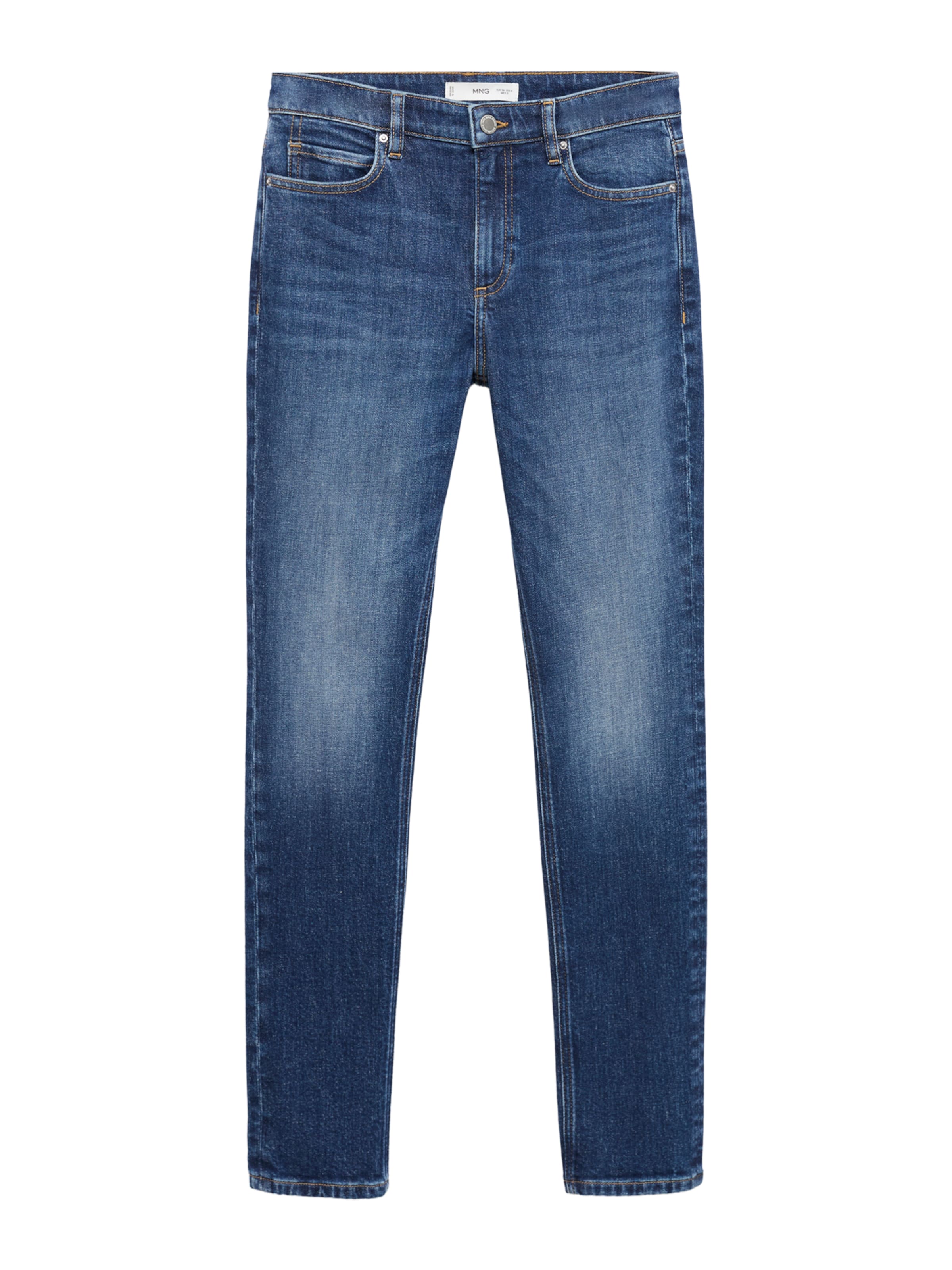 MANGO Skinny Jeans 'Newisa' in Blau: Vorderseite