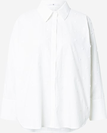 Hailys Bluzka 'He44arty' w kolorze biały: przód