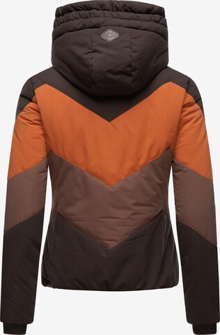 Ragwear Performance Jacket 'Novva' in Brown