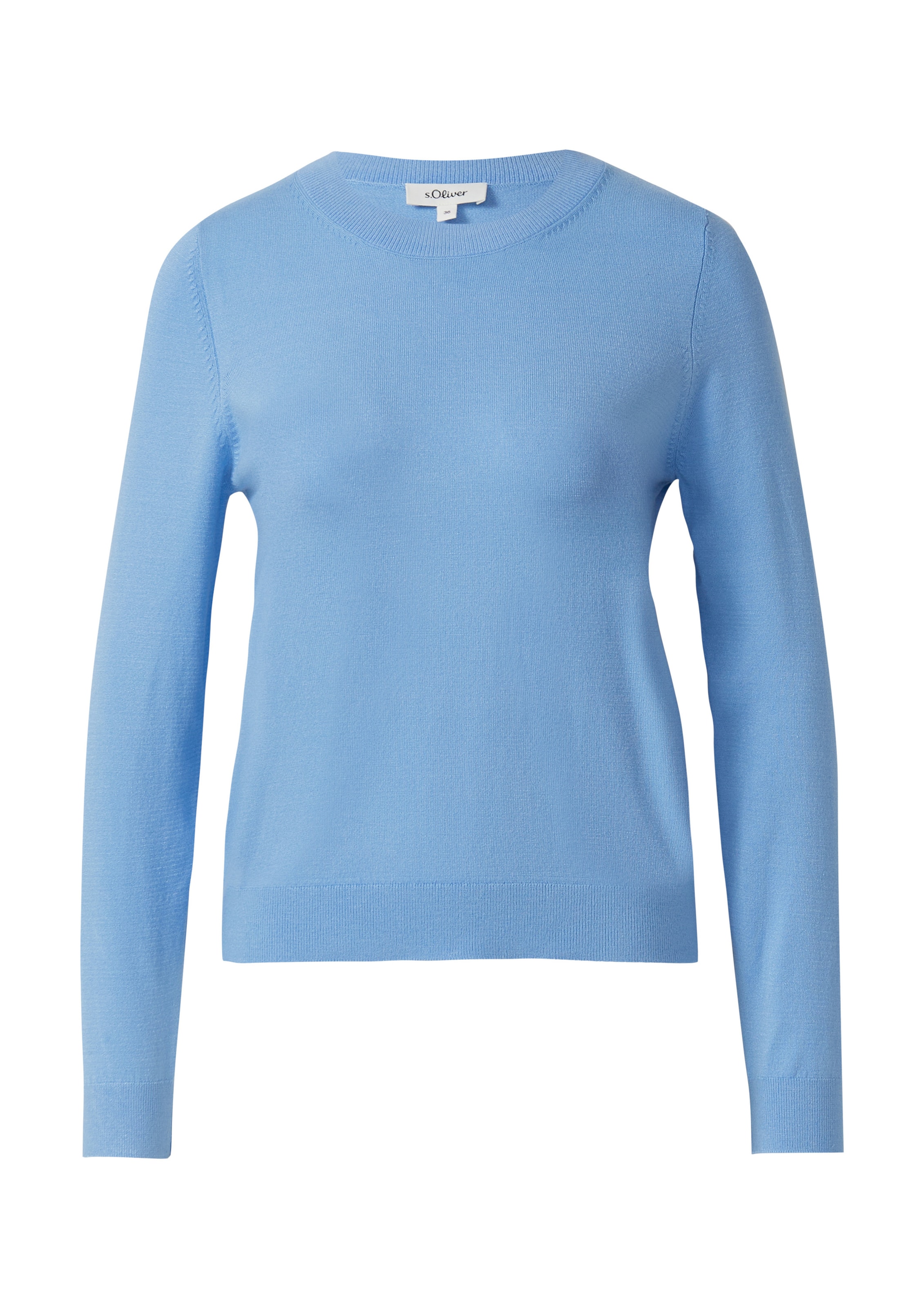 s.Oliver Pullover in Blau: Vorderseite
