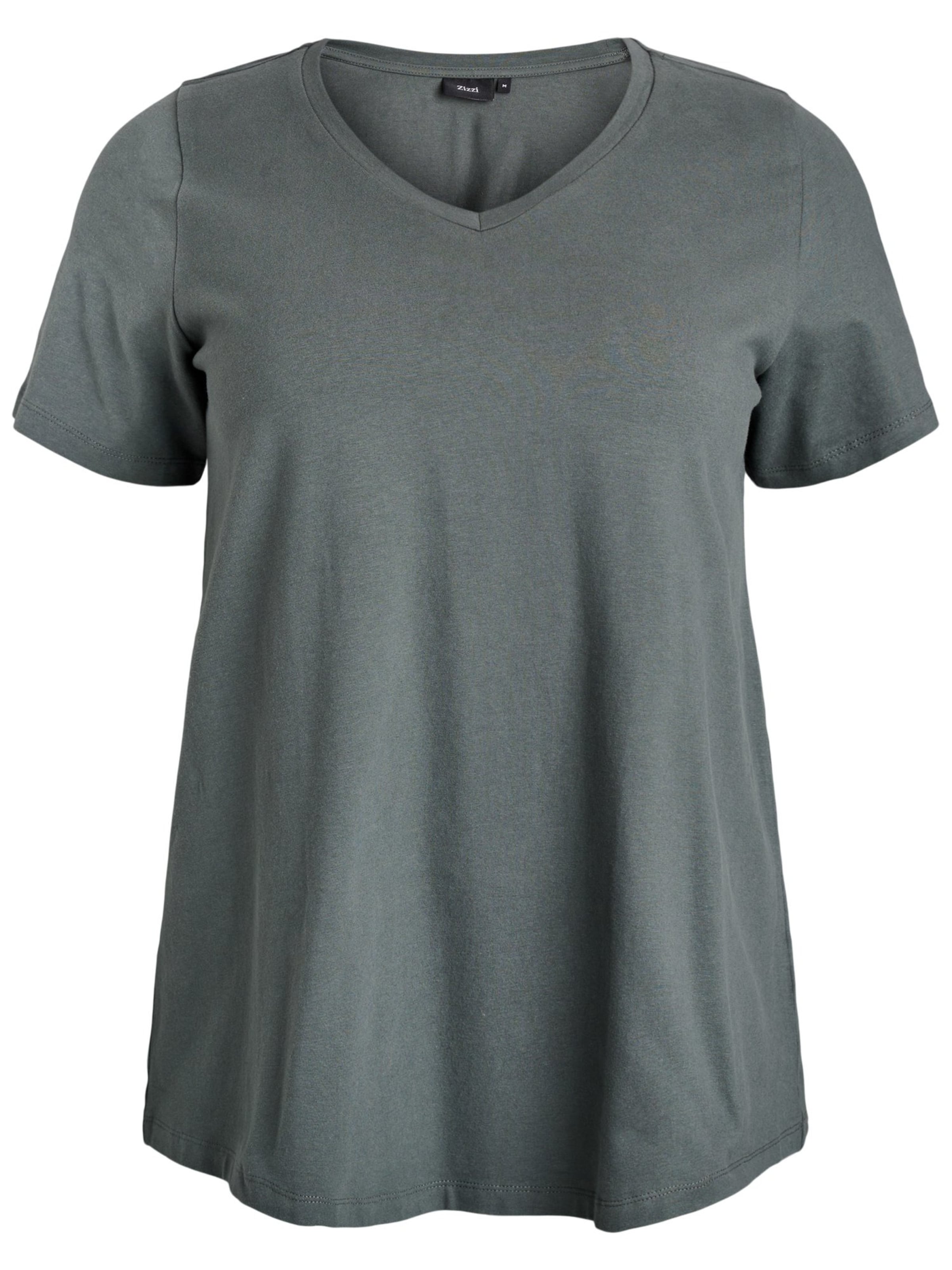 Zizzi Tričko – šedá: přední strana