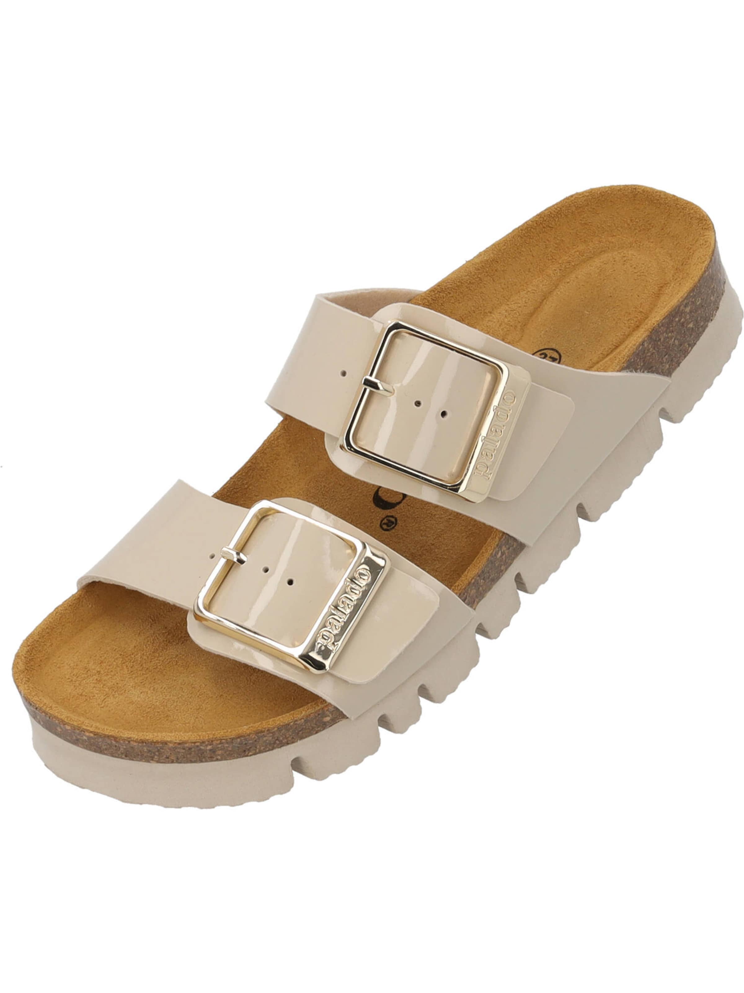 bēšs Palado Ādas čības 'Samos EGS PL﻿': no priekšpuses