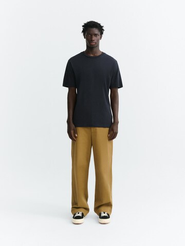 Thinking MU - Camisa 'Zach' em azul: frente