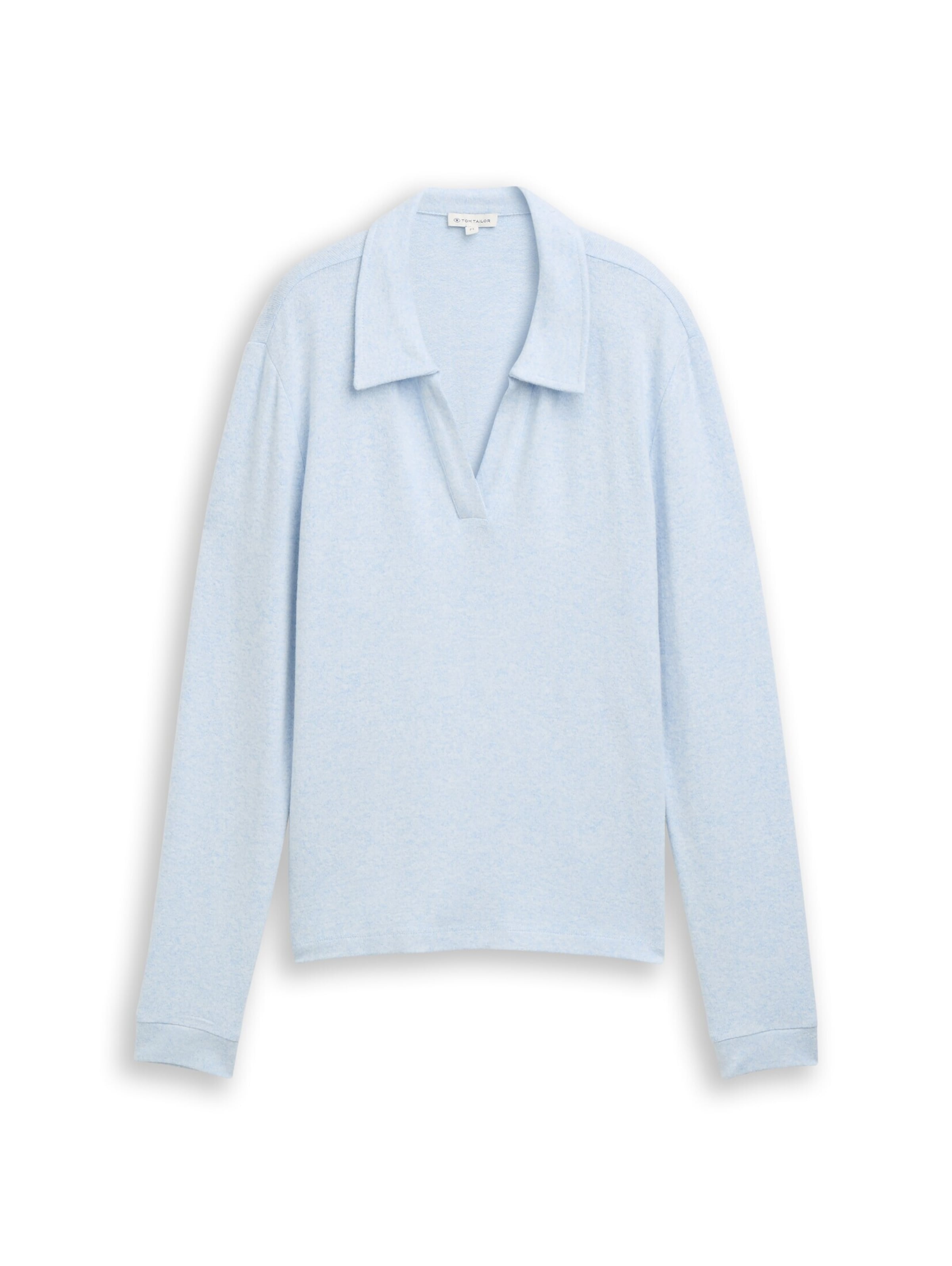 TOM TAILOR Shirt in Blue: front