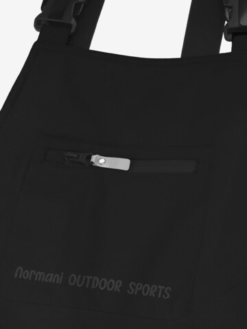 Regular Pantalon fonctionnel 'Paulatuk' normani en noir