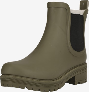 Weather Report Rubber Boots 'Raimar' in Green: front