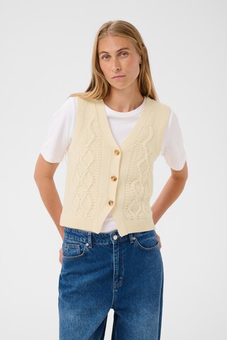 Gilet Part Two en blanc : devant