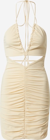 ABOUT YOU x Alina Eremia Summer Dress 'Alisa' in Beige: front